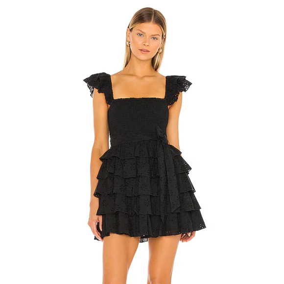 Tularosa Carlotta Mini Dress Black size Small NEW - Picture 2 of 3